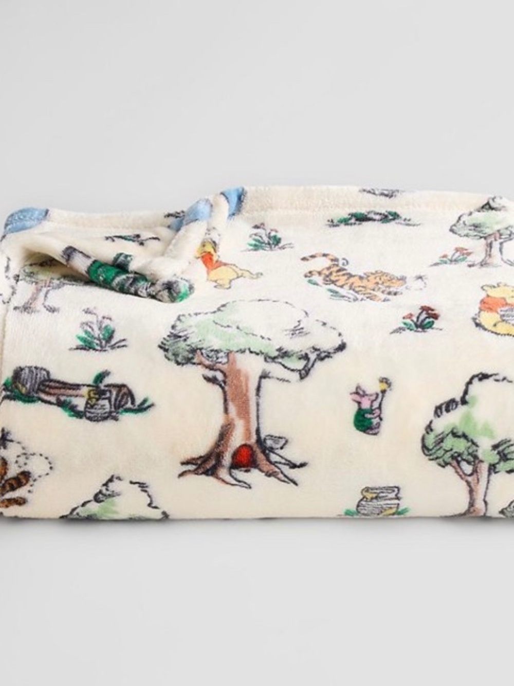 Classic Winnie the Pooh Hundred Acre Wood Oversized Plush Throw Blanket